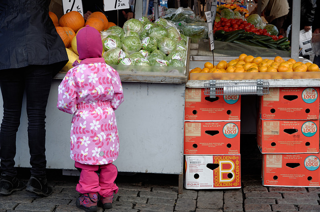 Place du marché - Déjà en tenue d'hiver