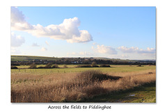 Across the fields to Piddinghoe - 18.2.2016