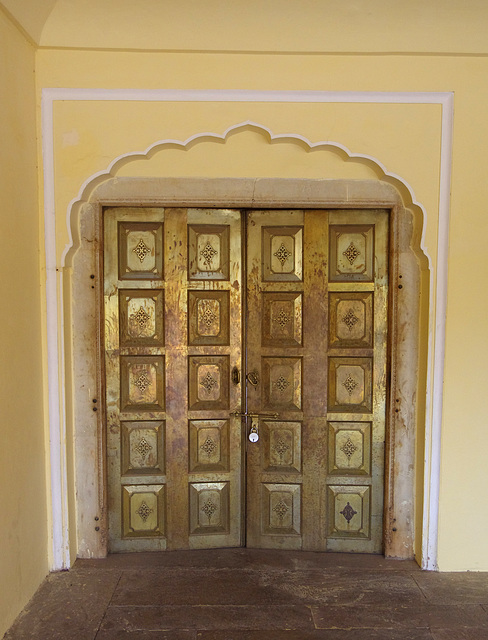 Bronze doors