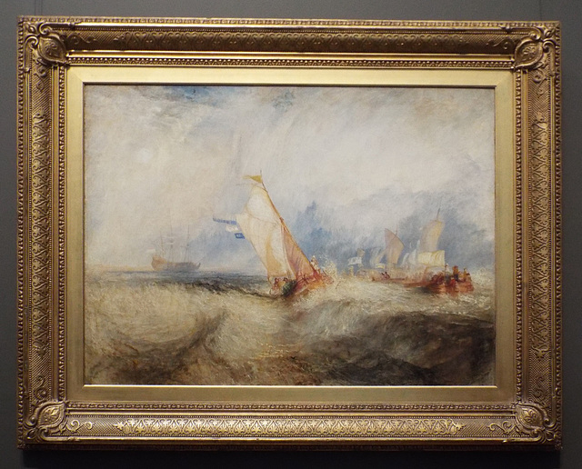 Van Tromp Going About to Please His Masters... by Turner in the Getty Center, June 2016