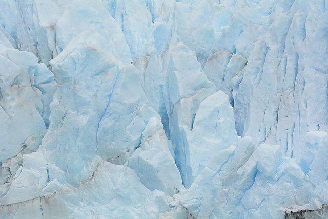 Argentina, Seracs of Perito Moreno Glacier Are Ready to Break off from It