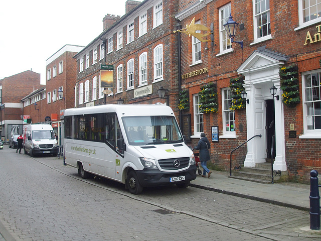 DSCF0828 Hertfordshire County Council LX17 CVG seen in Hitchin - 23 Feb 2018