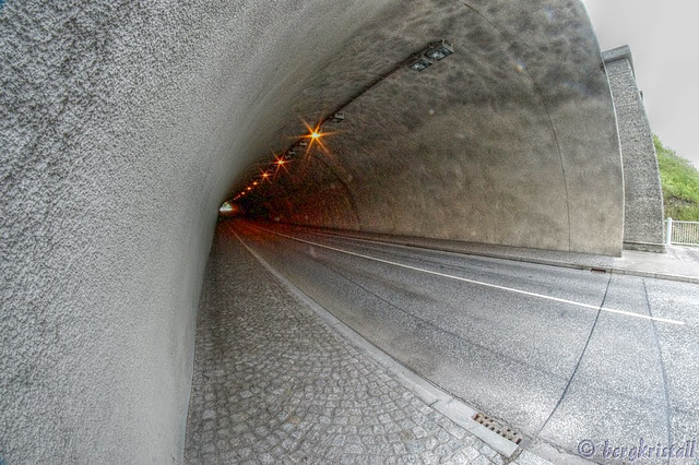 Blick in die Tunnelröhre