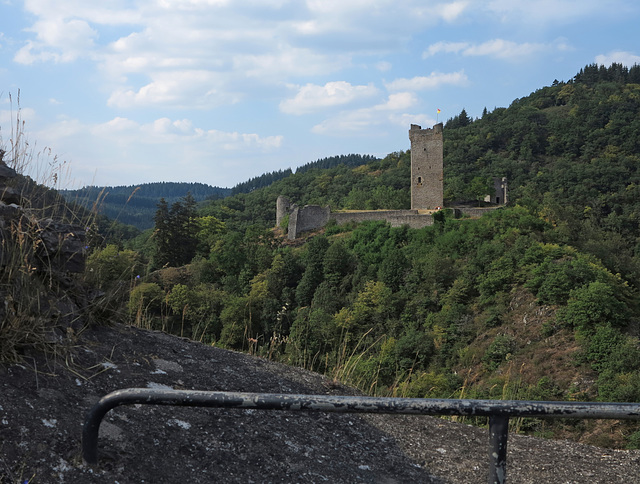 Blick zur Oberburg