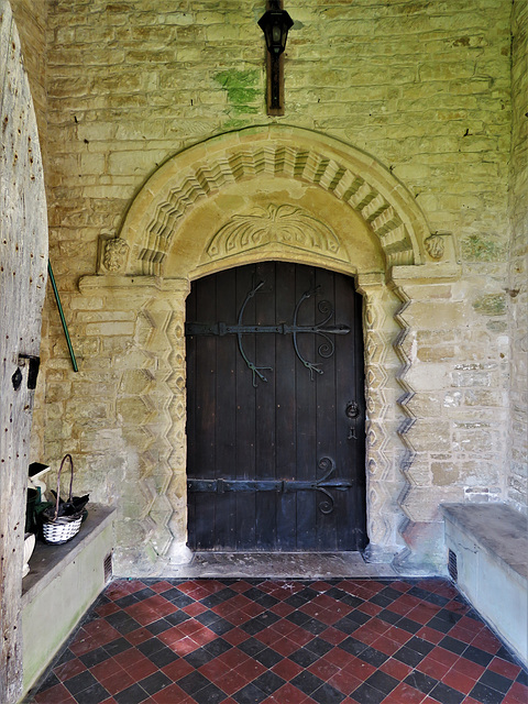 middleton stoney church, oxon (6)mid c12 south doorway