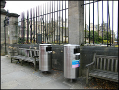 Oxford's ugly litter cans