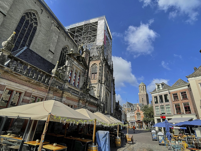 Grote Markt with Grote Jerk and Pepperbus tower, Zwolle