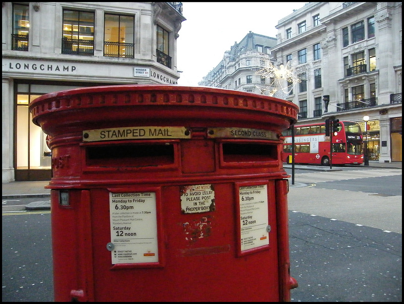 Hanover Street post box