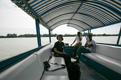 Boat journey on Lake Tana