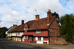 Colourful houses in Saffron Walden HWW!