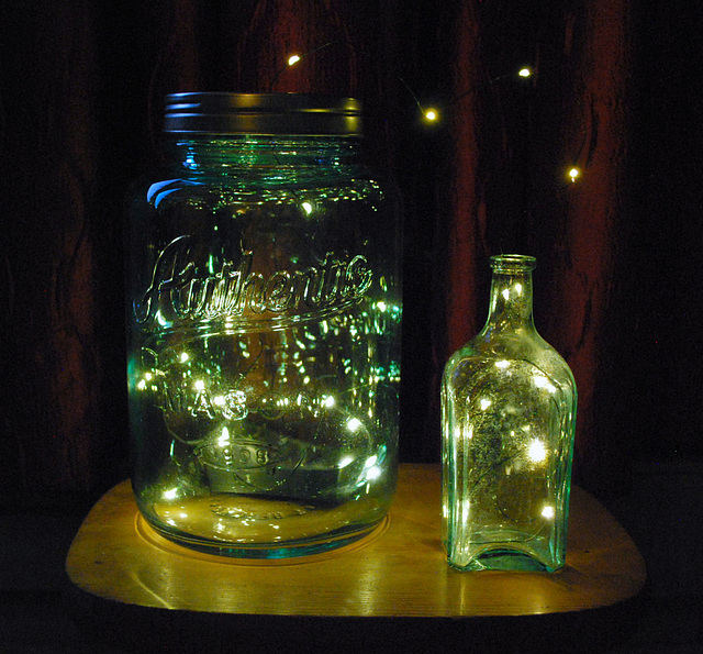 12/50 Catching Light in an Old Bottle