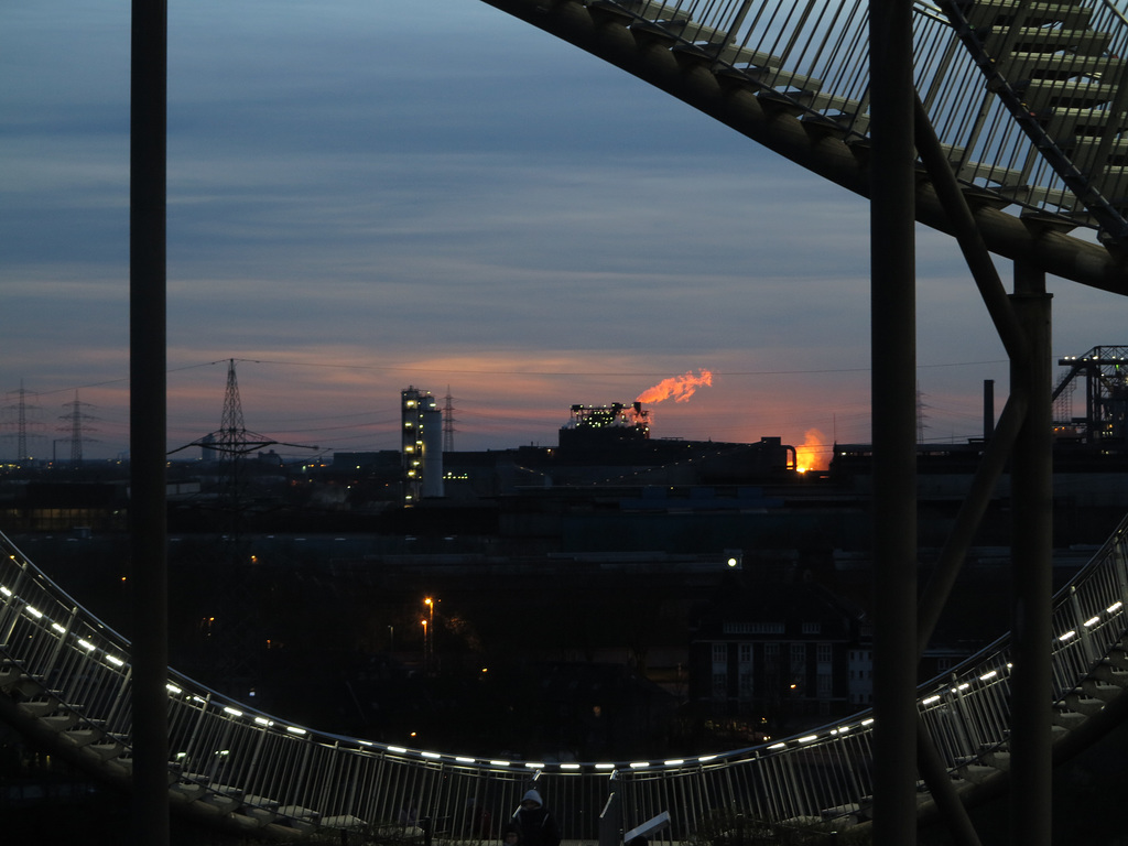 Blick auf die Hüttenwerke Krupp-Mannesmann