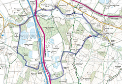 A 6m circular walk in November 2006 from Park Lane near Black Brook