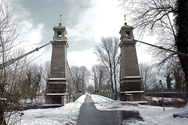 Argen-Hängebrücke bei Langenargen/Bodensee (PIP)