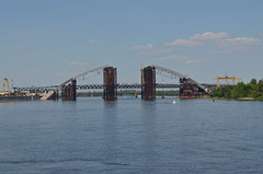 Киев, Строящийся Подольско-Воскресенский мост