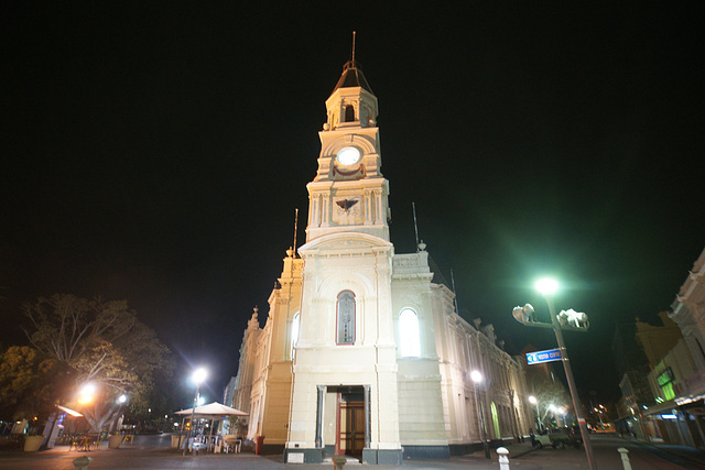 Fremantle Town Hall At Night