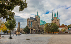 Erfurt - Domplatz (225°)