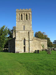 middleton stoney church, oxon , teulon rebuilt the c13 tower in 1858 adding the western doorway