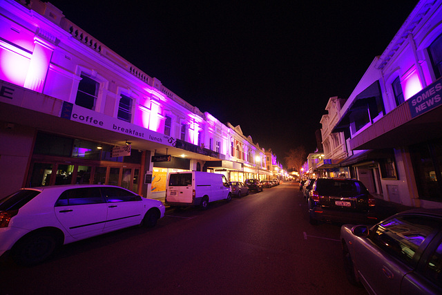 High Street At Night