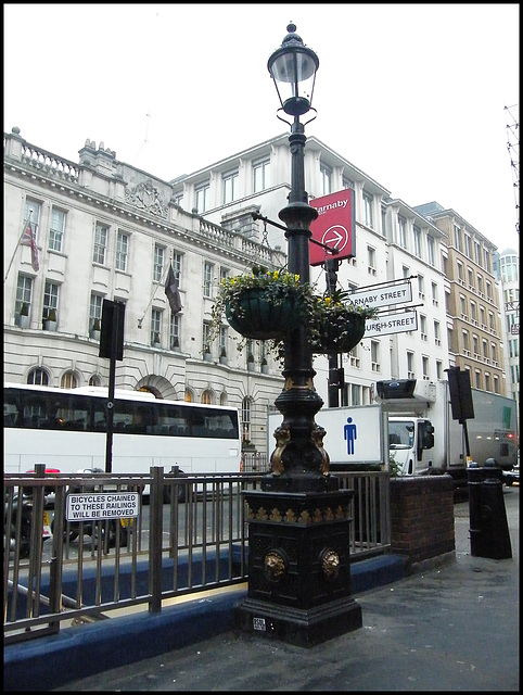 Marlborough Street lamp