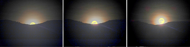 Moon Rise behind Monte Baldo... ©UdoSm