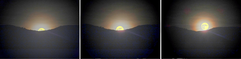 Moon Rise behind Monte Baldo... ©UdoSm