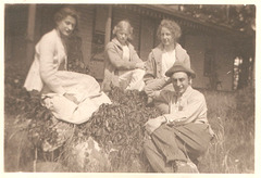 Summer at the lake house, c. 1912