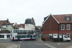 First Eastern Counties 32210 (LT52 WTR) in Great Yarmouth - 29 Mar 2022 (P1110202)