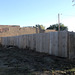 Clôture de bois en perspective / Wooden fence in perspective