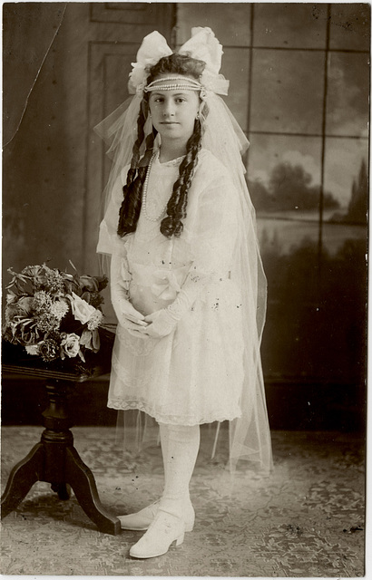 First Communion, 1917 First Communion, 1917