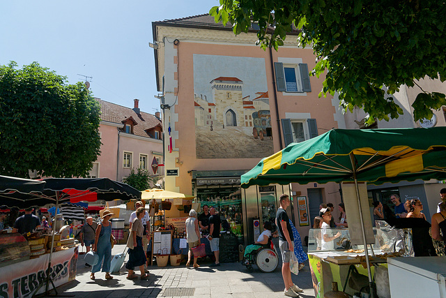 Jour de marché à Gap