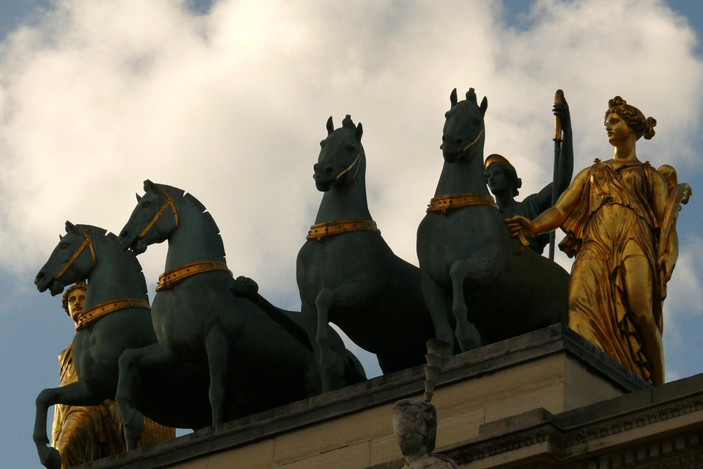 Le dessus de l arc du Caroussel