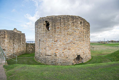 The Flint Castle donjon or great tower