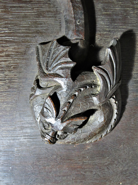 mere church, wilts , c19 misericord (6)