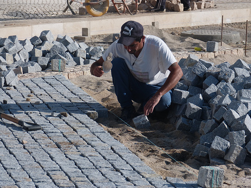 Man at work