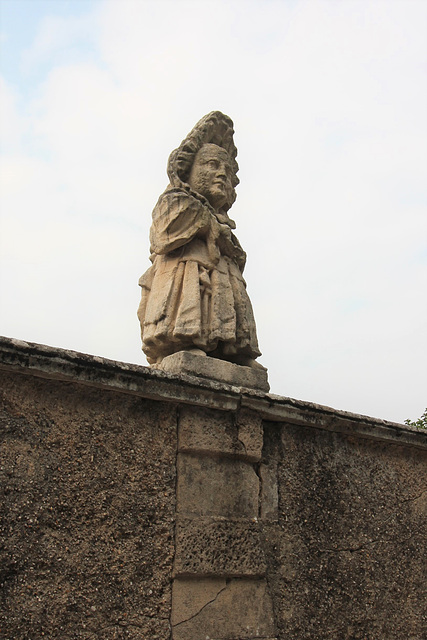 Statue on Garden Wall, Villa Valmarana ai Nani, Vicenza