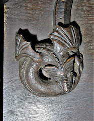 mere church, wilts , c19 misericord (7)