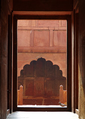 A doorway in the main gate