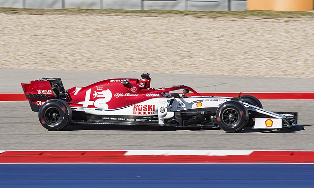 Kimi Räikkönen at the United States Grand Prix