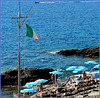 Mare balneare roccioso quello di Genova
