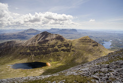 Quinag: Spidean Còinich from Sàil Gharbh summit