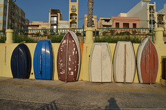 Malta, St.Pauls, Parking for Boats