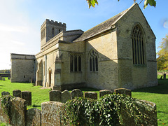 middleton stoney church, oxon (64) church much rebuilt around 1860 by teulon, retaining some old detail. south chancel window and porch c14,