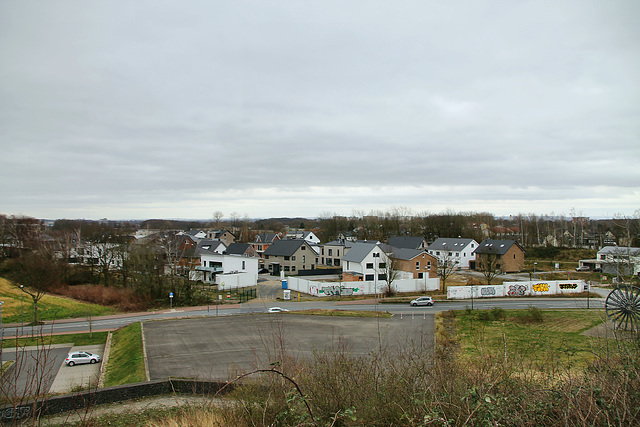 Aussicht von der Halde Lothringen 4 (Bochum-Hiltrop) / 22.02.2020