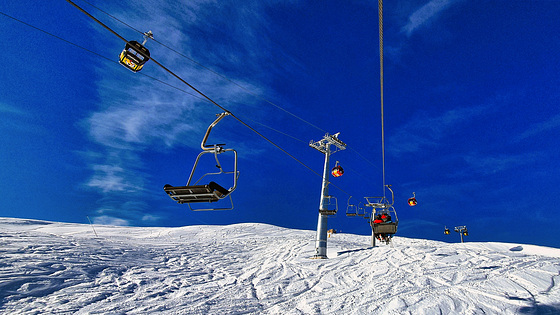 Nostalgic 2-Seater Chairlift