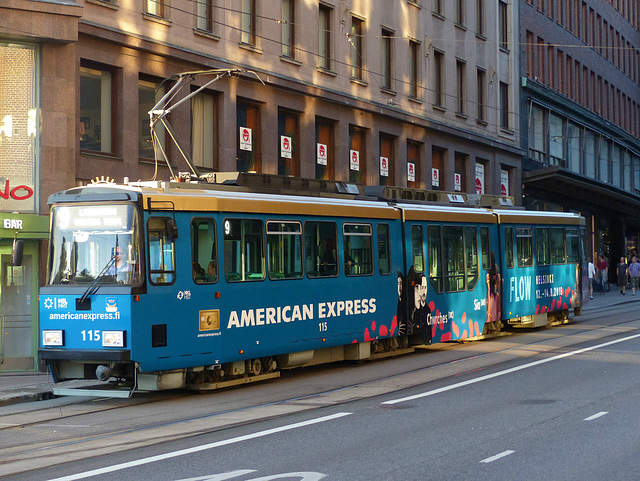 Helsinki Tram no. 115 - 31 July 2016