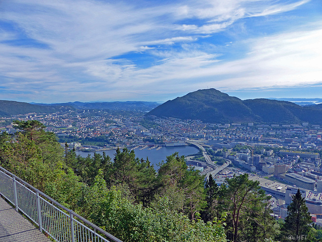 Der Zaun in Bergen