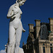 Nymphe , marbre d'Edmond Lévèque - Jardin des Tuileries - Paris
