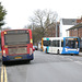 Stagecoach East Midlands 27194 (SL64 HYF) and 27791 (FX12 BLJ) in Lincoln - 2 Mar 2023 (P1140653)
