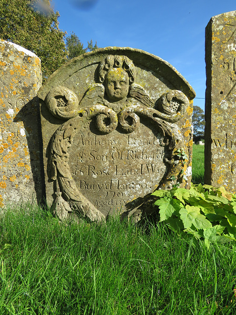 middleton stoney church, oxon (anthony land +1705, c18 tombstone62)